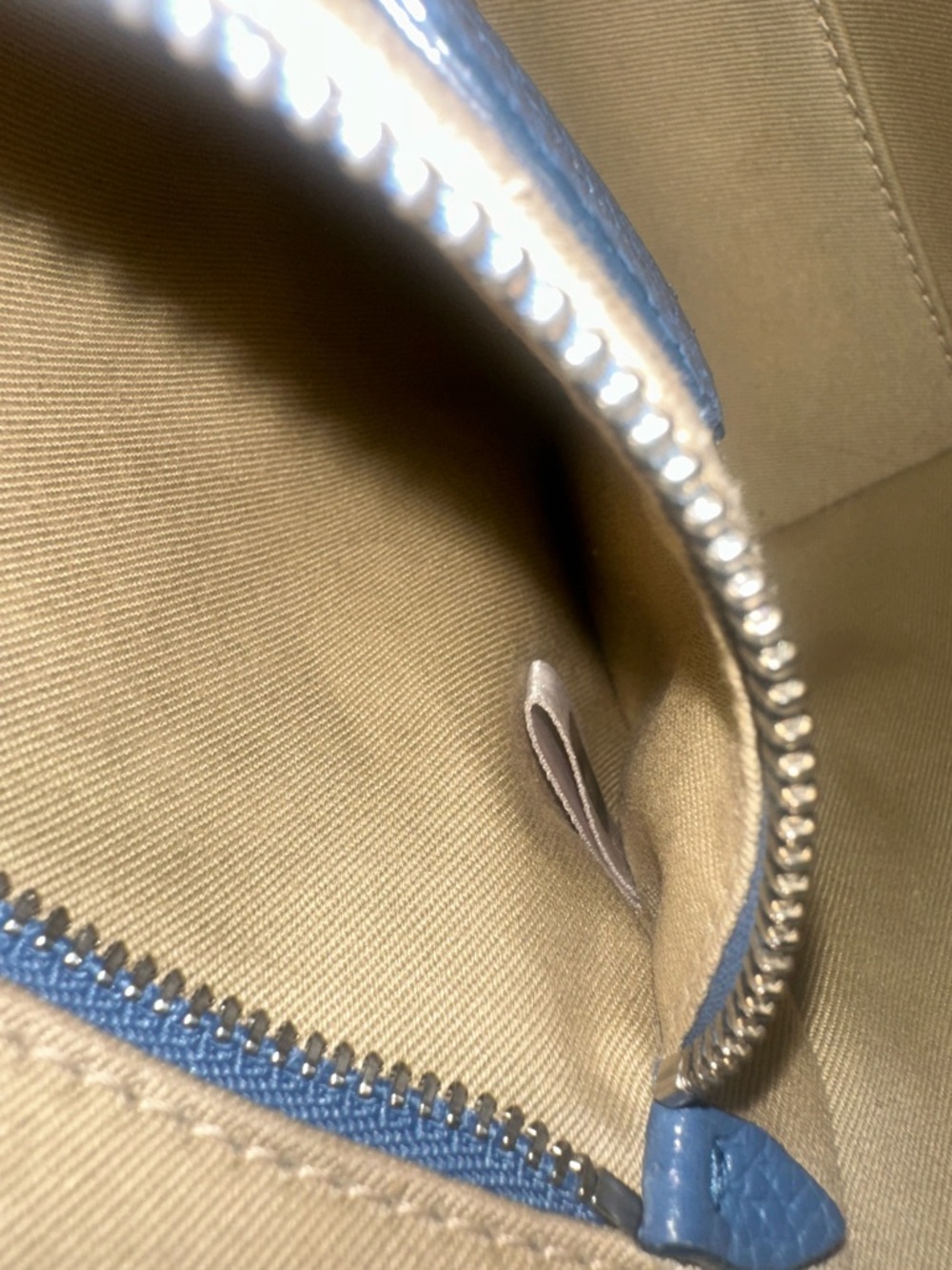 Authentic Jimmy Choo Mini Pagasi Blue Star-Embellished Leather 2-Way Crossbody - Picture 12 of 16